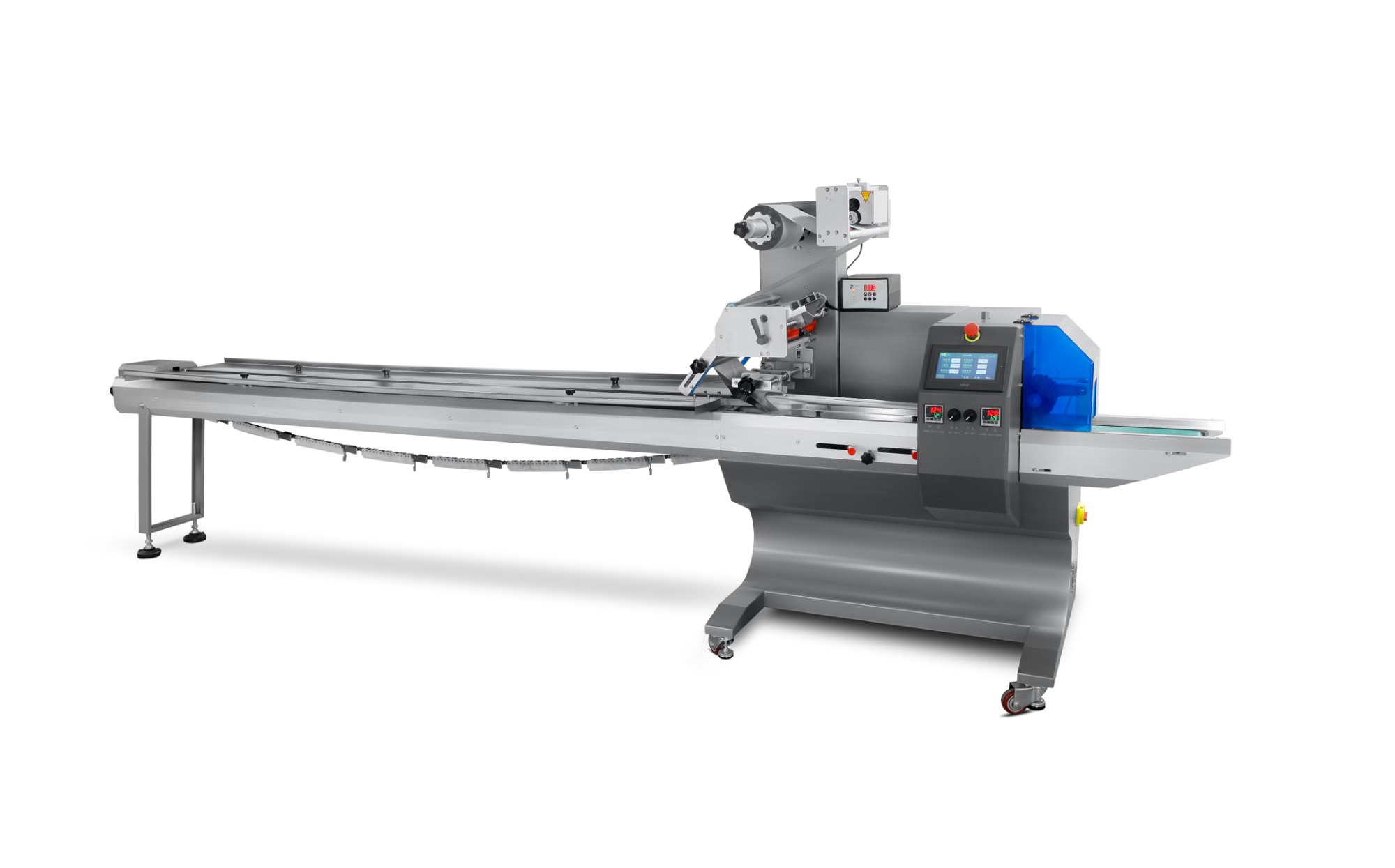 FG-1000-350B/DAN 3 servos up paper flow wrapper FG-1000-350B/DAN 3 servos up paper flow wrapper